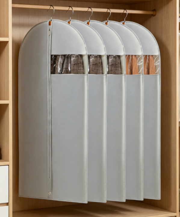 Dress Bag with Transparent Window