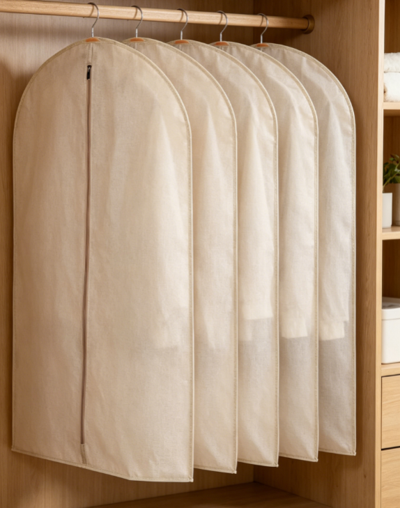 Cotton breathable hanging bag
