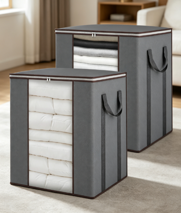 Extra-large blanket storage bags